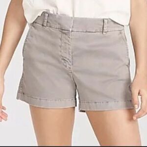 J. Crew Chino 100% Cotton High Rise Vintage Shorts Women’s Size 8